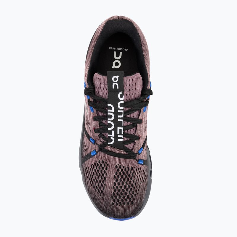 Scarpe da corsa On Cloudsurfer nero/cobalto da uomo 7