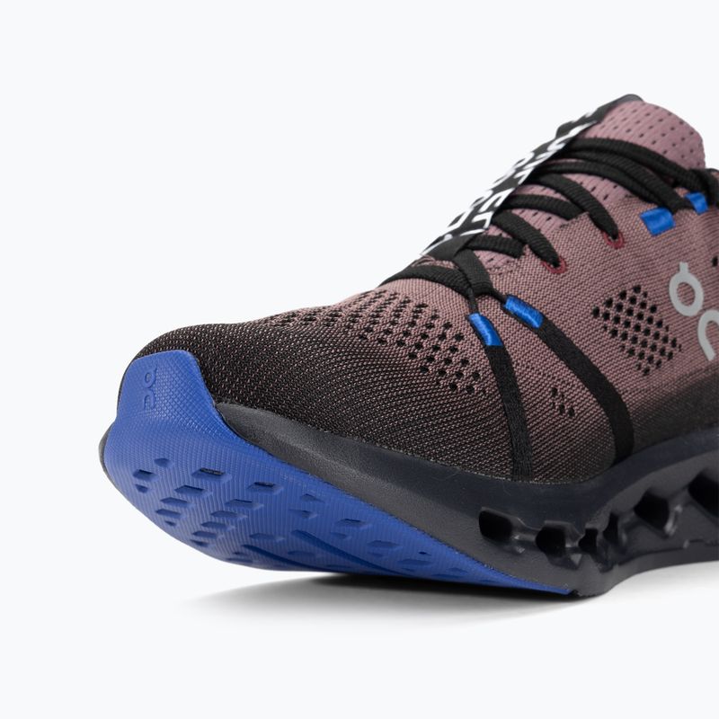 Scarpe da corsa On Running Cloudsurfer nero/cobalto da uomo 9