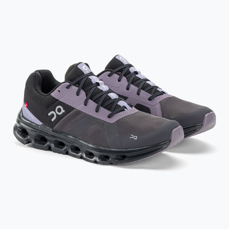 Scarpe da corsa On Running Cloudrunner da uomo in ferro/nero 5