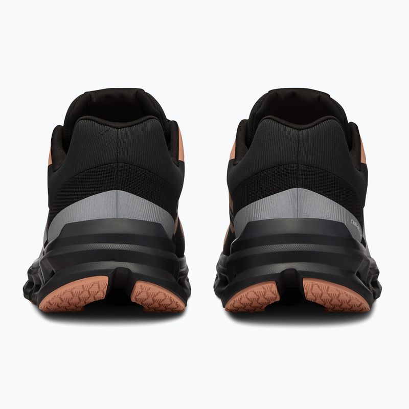 Scarpe da corsa impermeabili da donna On Cloudrunner fade/nero 10