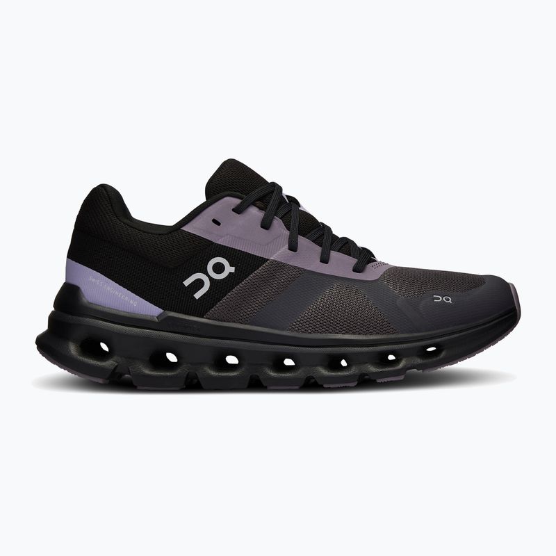 Scarpe da corsa On Cloudrunner da donna in ferro/nero 11