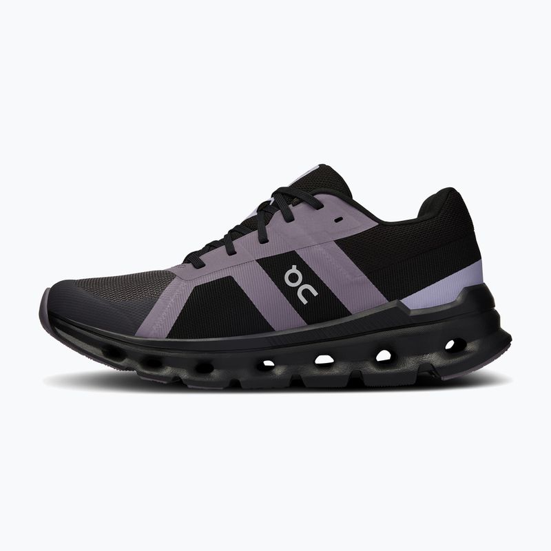 Scarpe da corsa On Cloudrunner da donna in ferro/nero 12