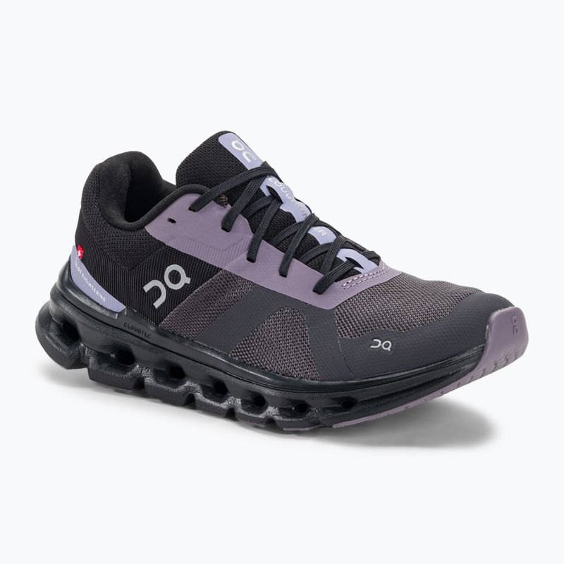 Scarpe da corsa On Running Cloudrunner da donna in ferro/nero