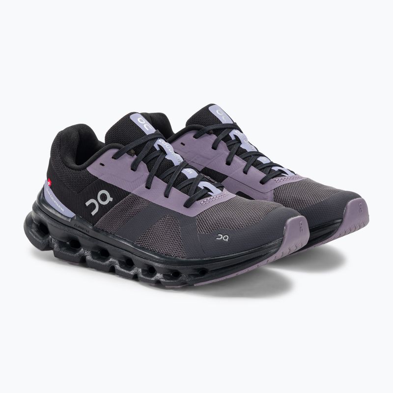 Scarpe da corsa On Cloudrunner da donna in ferro/nero 4