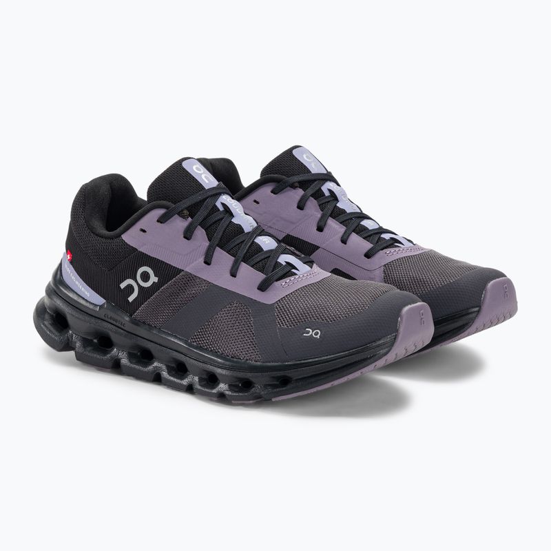 Scarpe da corsa On Running Cloudrunner da donna in ferro/nero 4