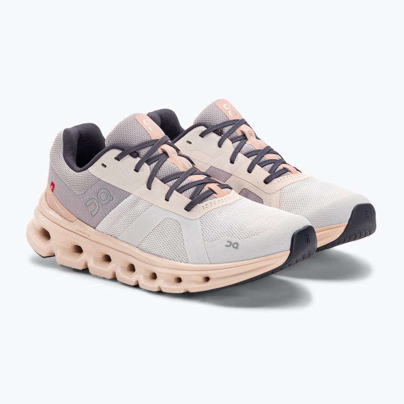 Scarpe da corsa On Cloudrunner frost/fade da donna 4
