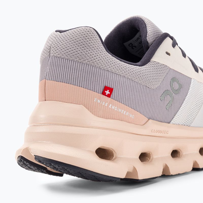 Scarpe da corsa On Cloudrunner frost/fade da donna 9