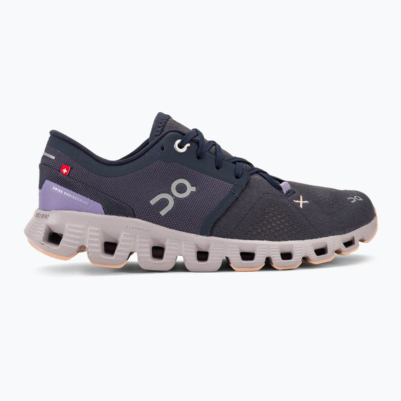Scarpe da corsa da donna On Cloud X 3 iron/fade 2
