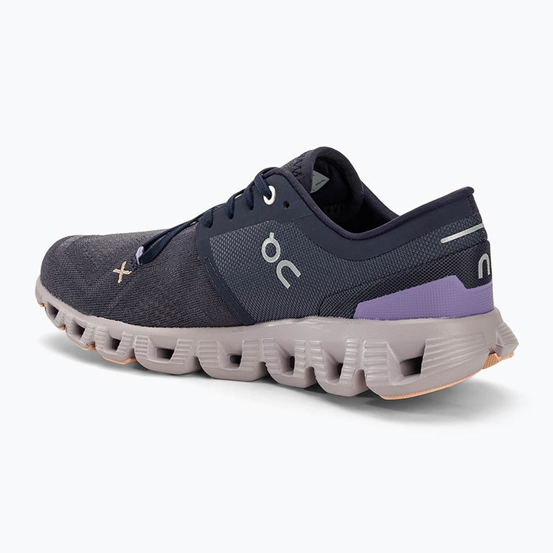 Scarpe da corsa da donna On Cloud X 3 iron/fade 3
