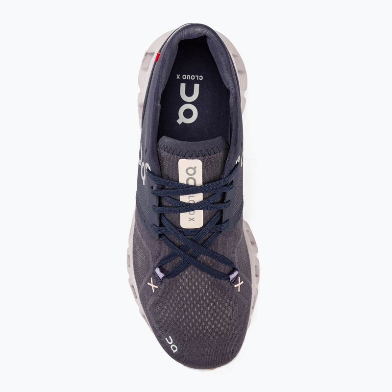 Scarpe da corsa da donna On Cloud X 3 iron/fade 5