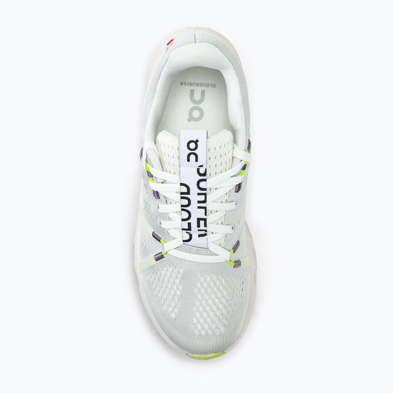 Scarpe da corsa da donna On Cloudsurfer donna bianco/sabbia 5