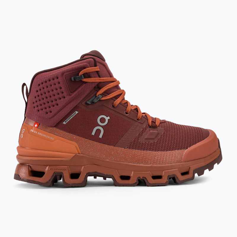 Scarpe da trekking da donna On Running Cloudrock 2 Waterproof beet/auburn 2