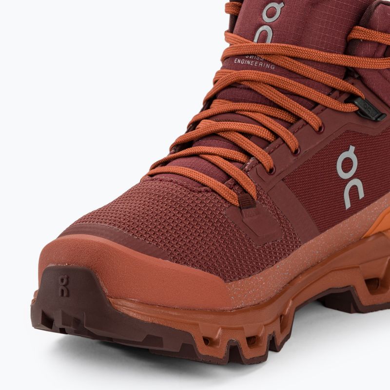 Scarpe da trekking da donna On Cloudrock 2 Waterproof beet/auburn 7