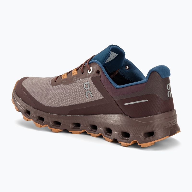 Donna On Running Cloudvista Scarpe da corsa impermeabili allo zinco/grape 3