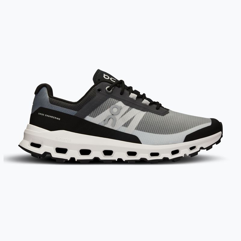 Scarpe da corsa On Cloudvista nero/bianco da donna 9