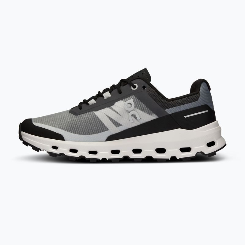 Scarpe da corsa On Cloudvista nero/bianco da donna 10