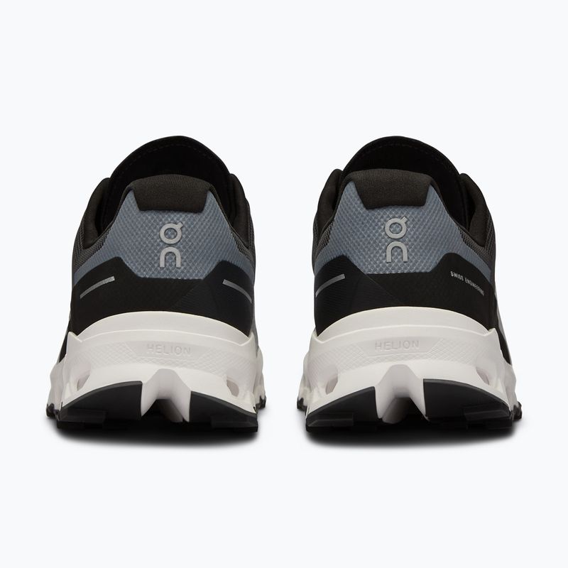 Scarpe da corsa On Cloudvista nero/bianco da donna 11