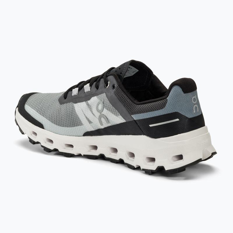 Scarpe da corsa On Cloudvista nero/bianco da donna 3