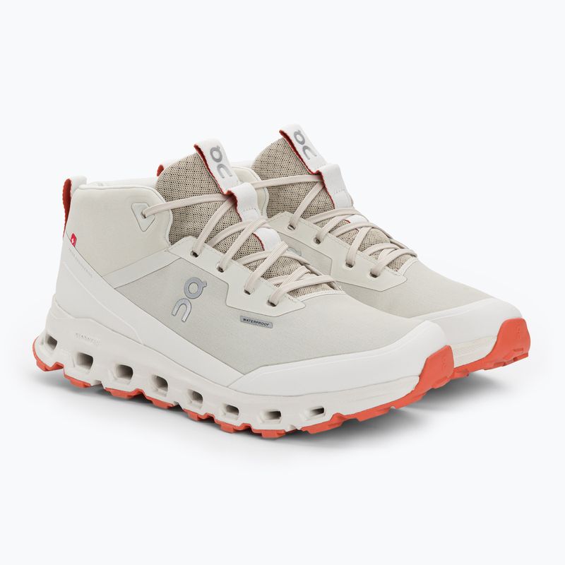 Scarpe da trekking da uomo On Running Cloudroam Waterproof ice/flare 4