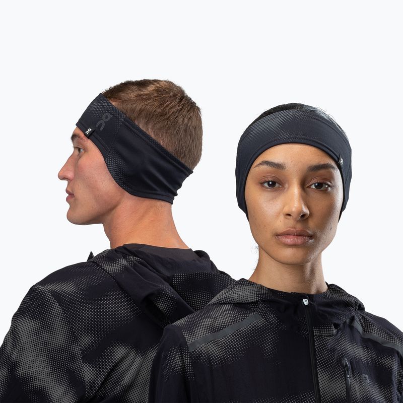 On Fascia da corsa Lumos nera 2