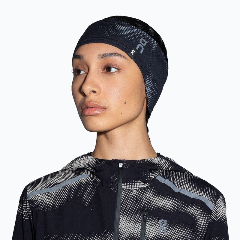 On Fascia da corsa Lumos nera 3