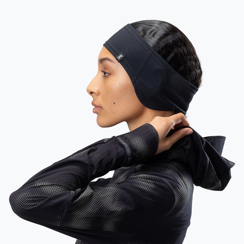 On Fascia da corsa Lumos nera 6