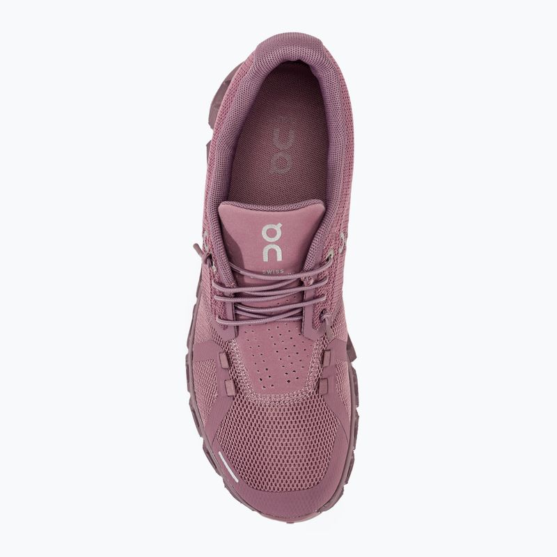 Scarpe da corsa da donna On Running Cloud 5 fico/quarzo 5