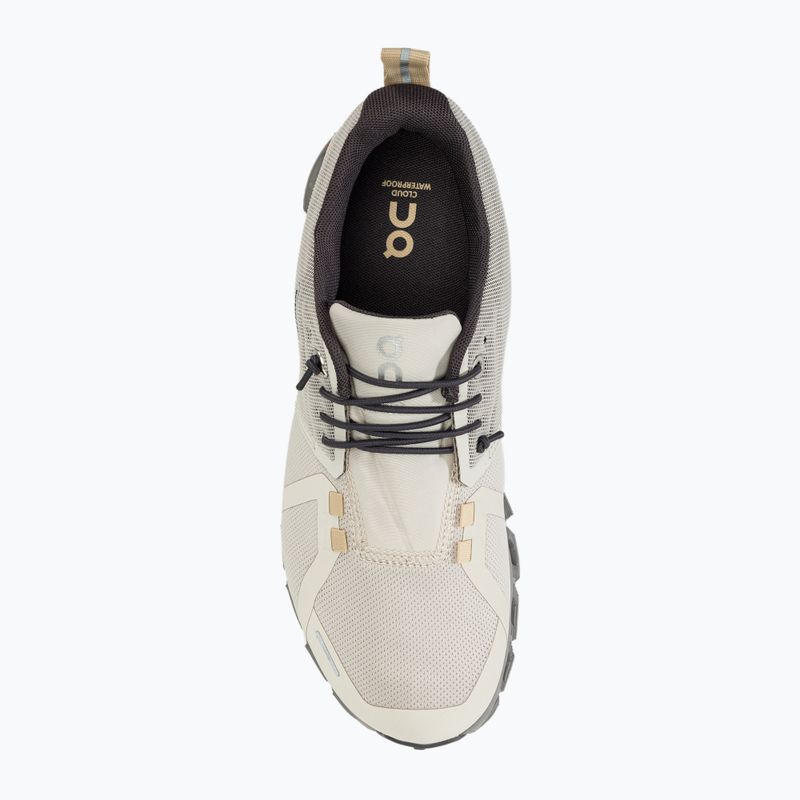 Scarpe da corsa On Running Cloud 5 impermeabile perla/nebbia da donna 5