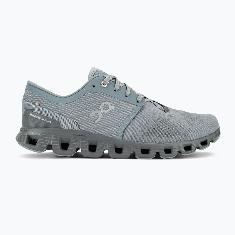 Scarpe da corsa On Running Cloud X 3 mist/rock da uomo 2
