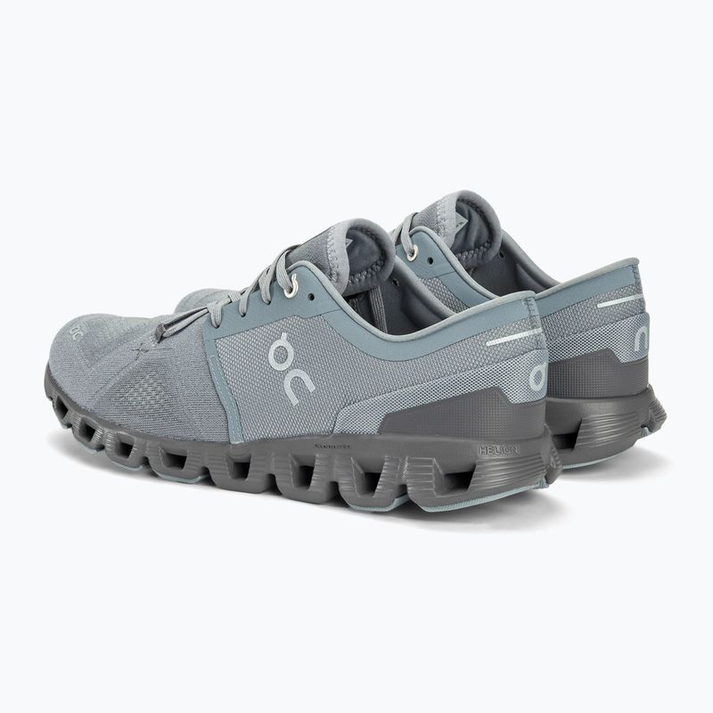 Scarpe da corsa On Running Cloud X 3 mist/rock da uomo 4