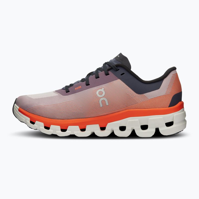 Scarpe da corsa On Running Cloudflow 4 quartz/flam da donna 3