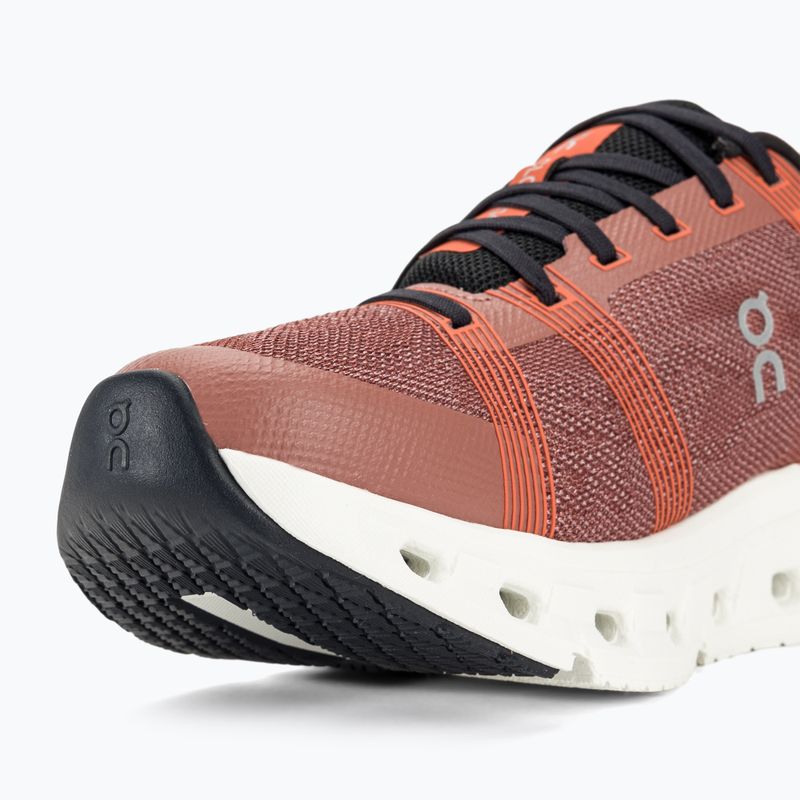 Scarpe da corsa On Cloudgo da donna in mogano/avorio 9