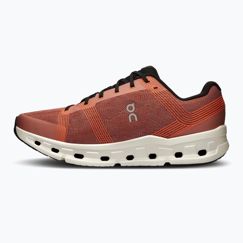 Scarpe da corsa On Running Cloudgo Wide mogano/avorio da uomo 3