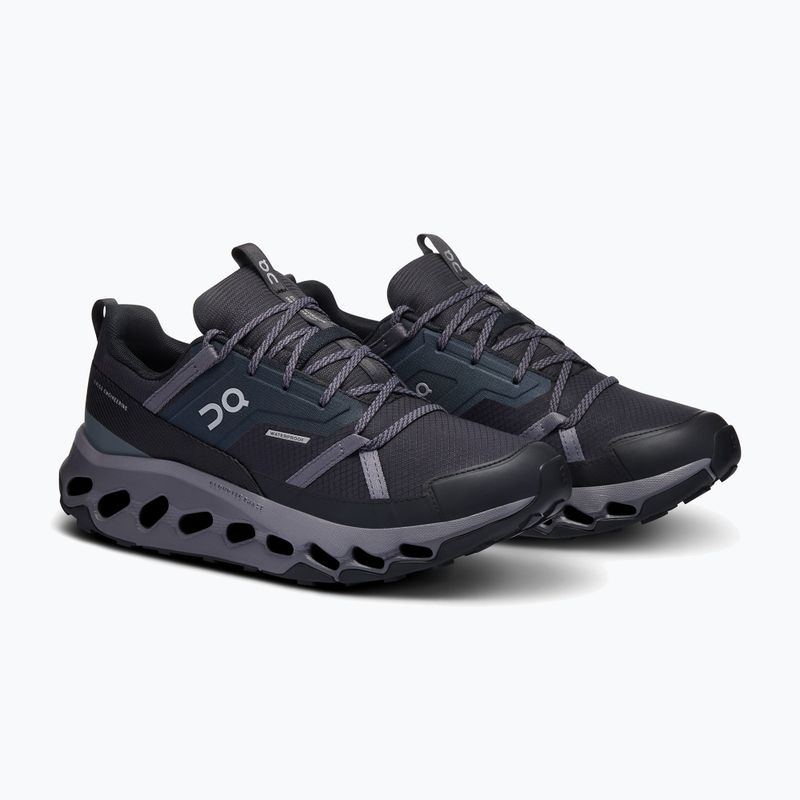 Scarpe da donna On Cloudhorizon Waterproof nero/eclipse 10