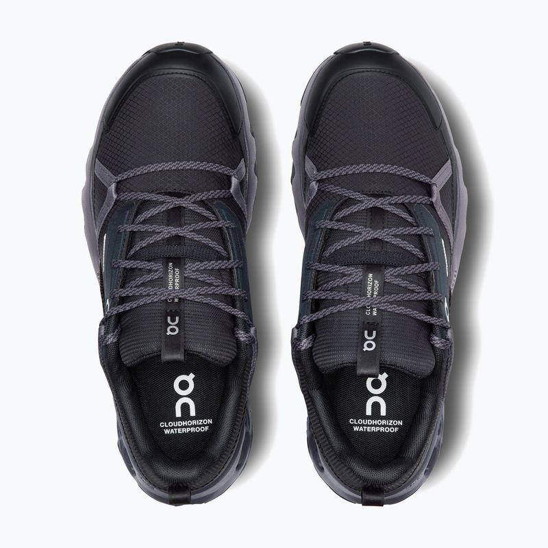 Scarpe da donna On Cloudhorizon Waterproof nero/eclipse 12