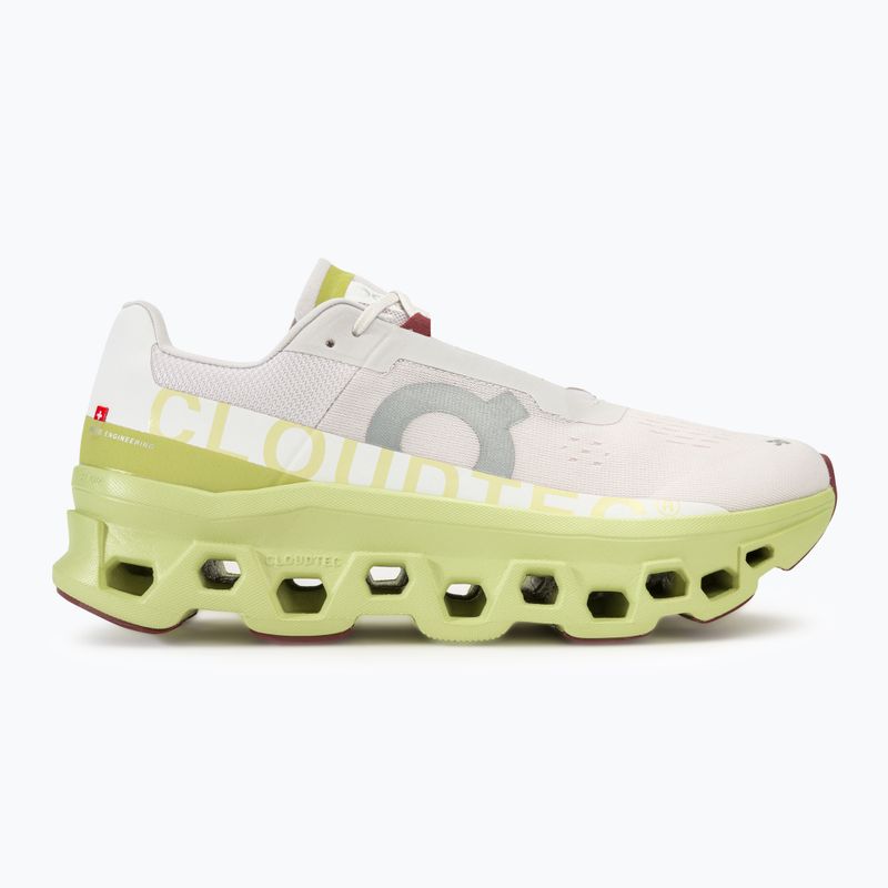 Scarpe da corsa On Cloudmonster frost/acacia da uomo 2