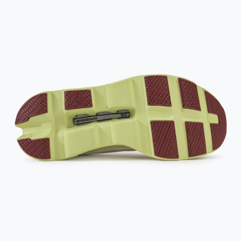 Scarpe da corsa On Cloudmonster frost/acacia da uomo 4