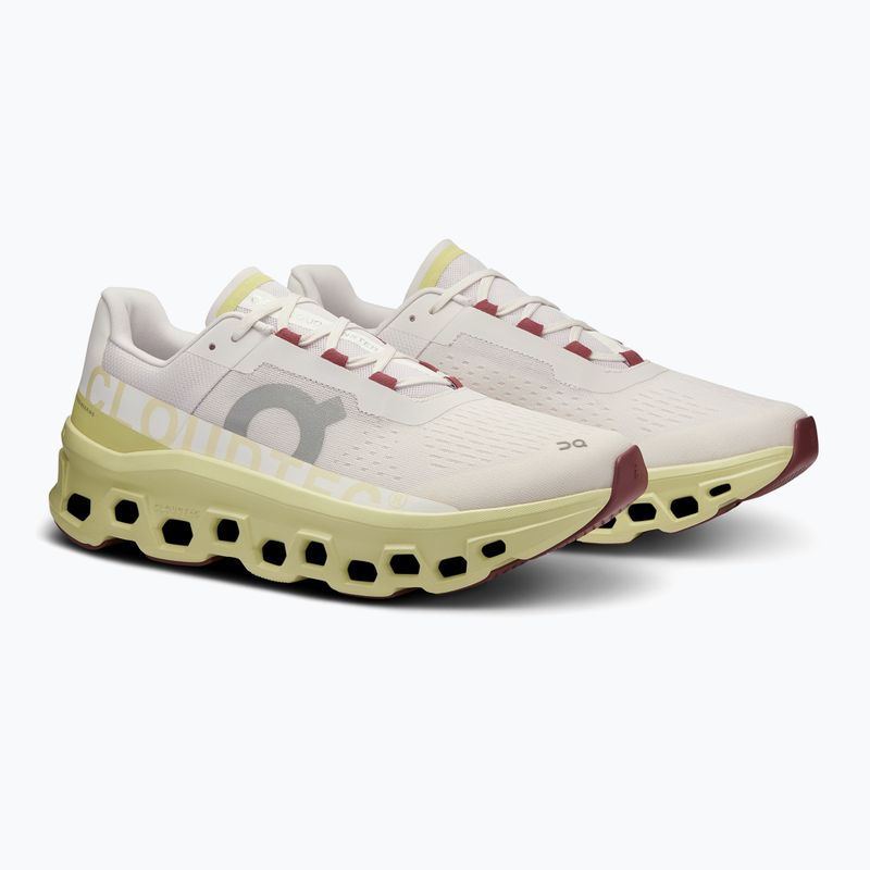Scarpe da corsa On Cloudmonster frost/acacia da uomo 10
