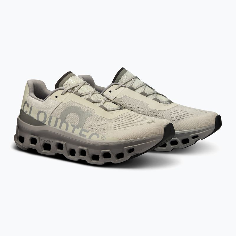 Scarpe da corsa On Cloudmonster ghiaccio/lega da uomo 3