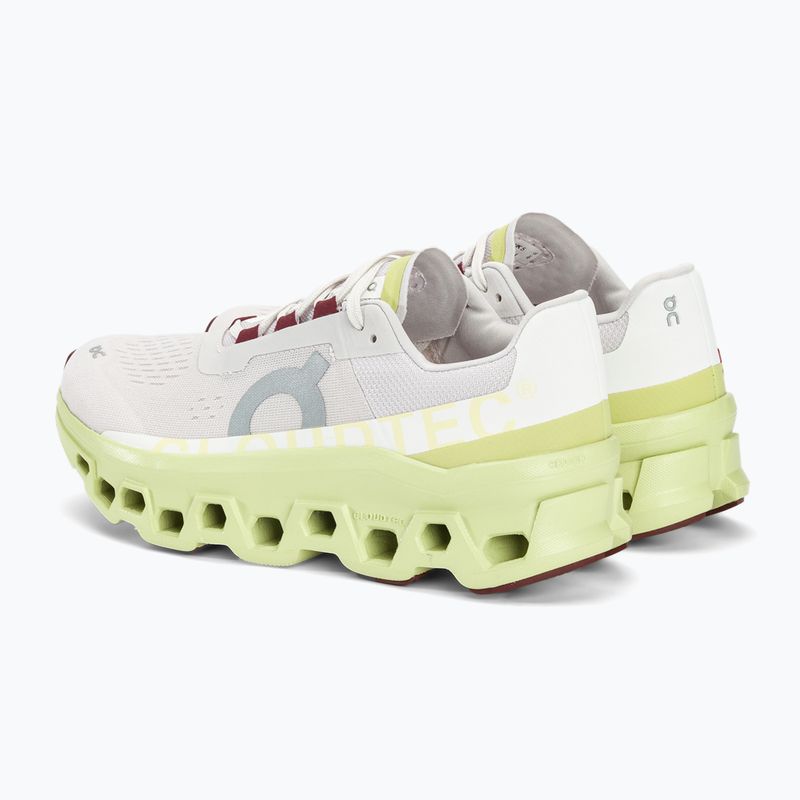 Scarpe da corsa On Running Cloudmonster frost/acacia da donna 3