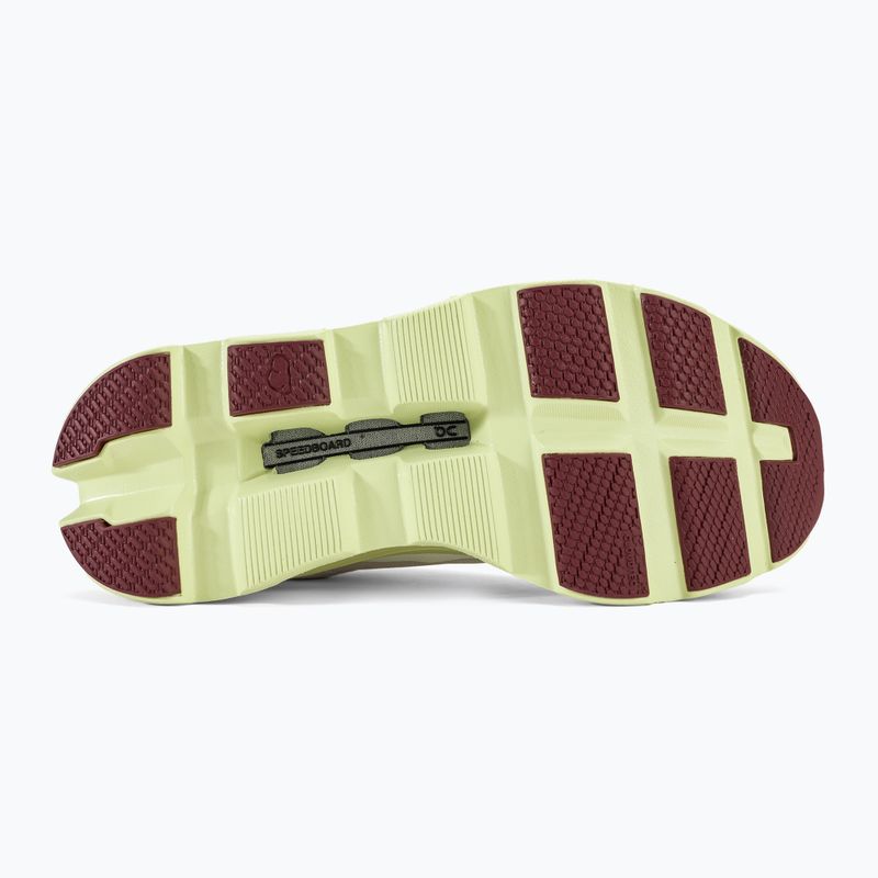 Scarpe da corsa On Cloudmonster frost/acacia da donna 5