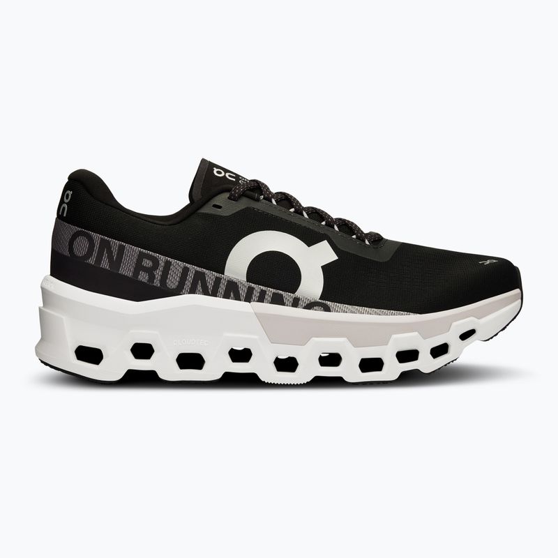 Scarpe da corsa On Running Cloudmonster 2 nero/gelo da uomo 9