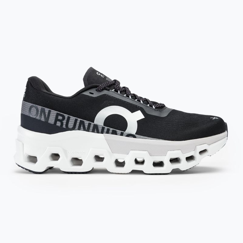 Scarpe da corsa On Cloudmonster 2 nero/gelo da uomo 2