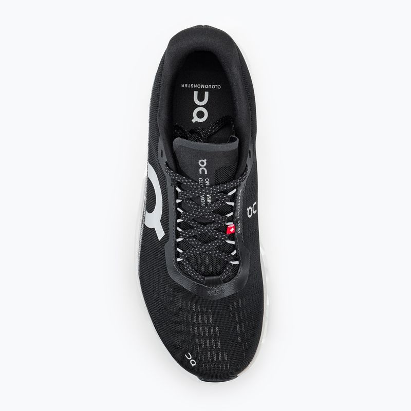 Scarpe da corsa On Cloudmonster 2 nero/gelo da uomo 5