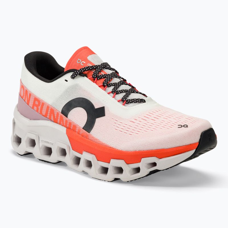 Scarpe da corsa On Cloudmonster 2 undyed/flame da uomo