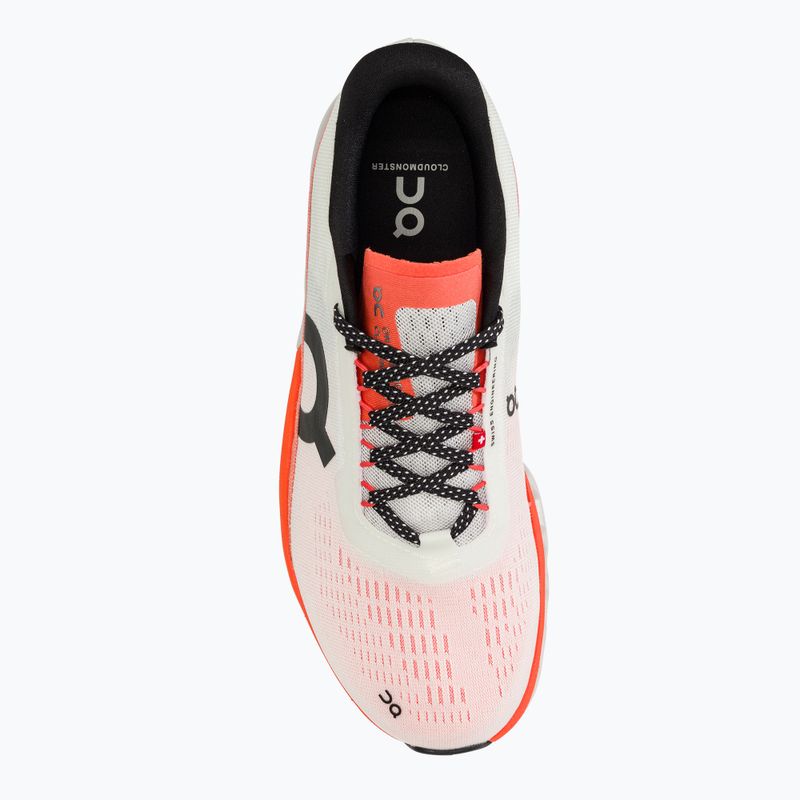 Scarpe da corsa On Cloudmonster 2 undyed/flame da uomo 5