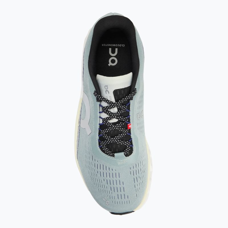 Scarpe da corsa On Cloudmonster 2 mineral/aloe da uomo 5