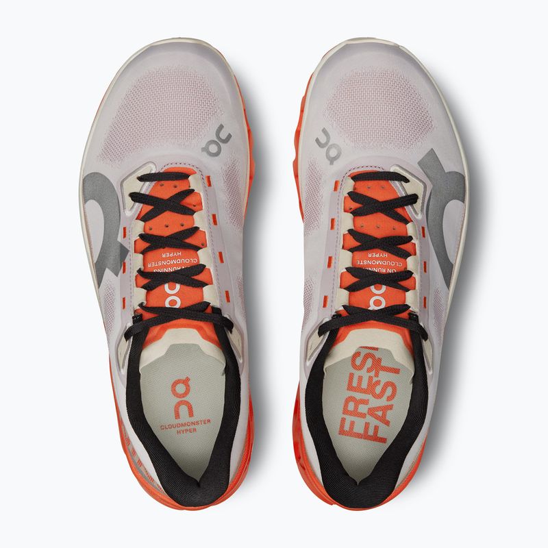 Scarpe da corsa On Running Cloudmonster Hyper malva/flame da uomo 6