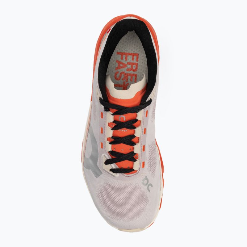 Scarpe da corsa On Running Cloudmonster Hyper mauve/flame donna 5