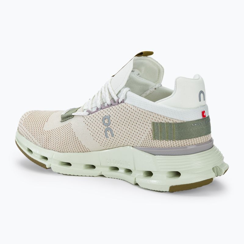 Scarpe da corsa da donna On Cloudnova moon/aloe 3